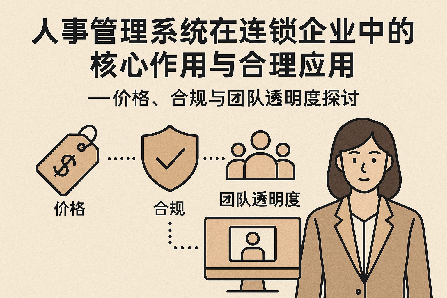 人事管理系统在连锁企业中的核心作用与合理应用——价格、合规与团队透明度探讨
