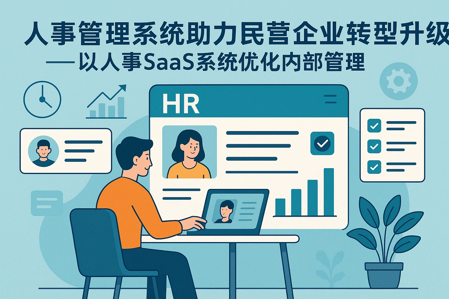 人事管理系统助力民营企业转型升级——以人事SaaS系统优化内部管理