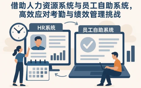 借助人力资源系统与员工自助系统，高效应对考勤与绩效管理挑战