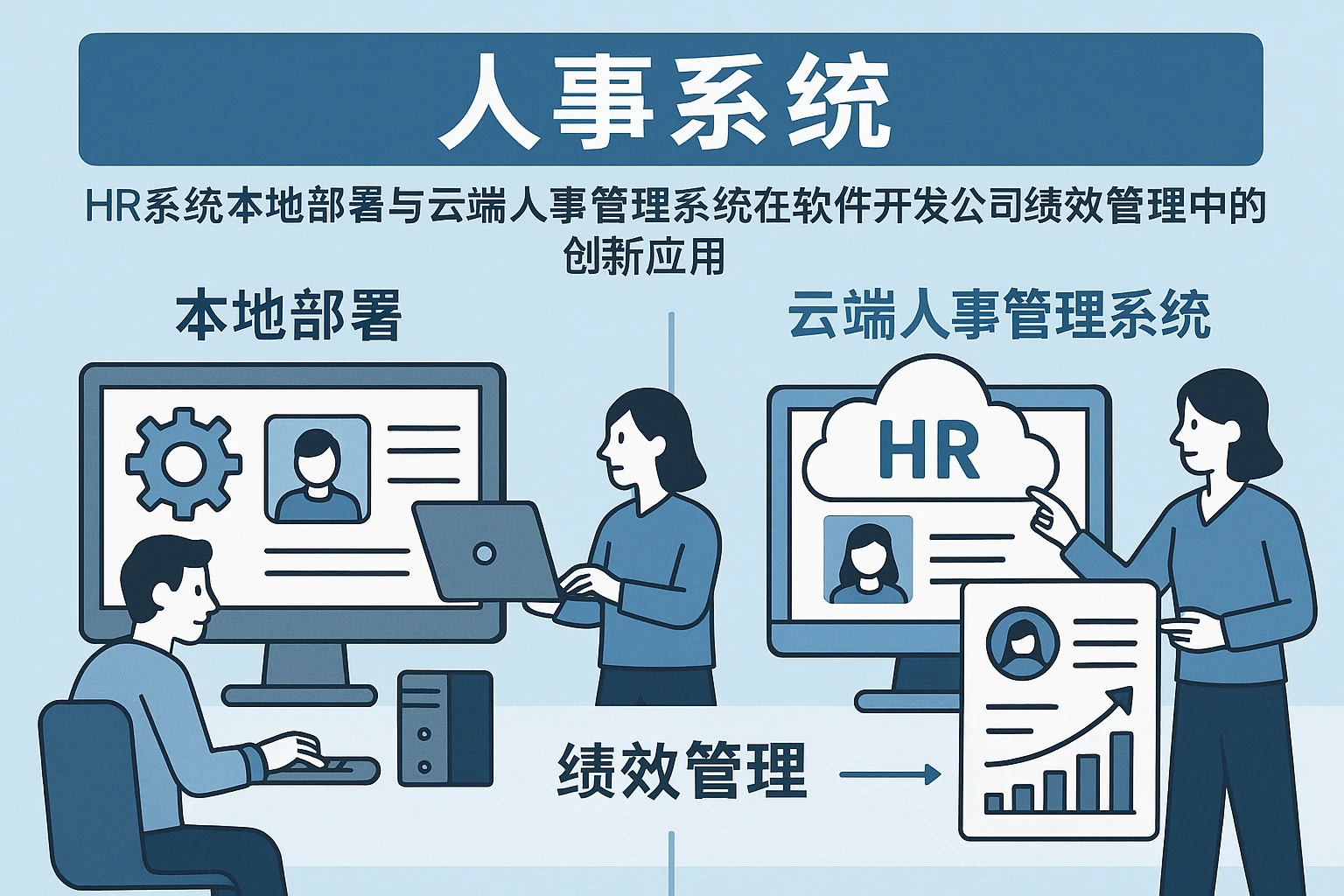 人事系统：HR系统本地部署与云端人事管理系统在软件开发公司绩效管理中的创新应用