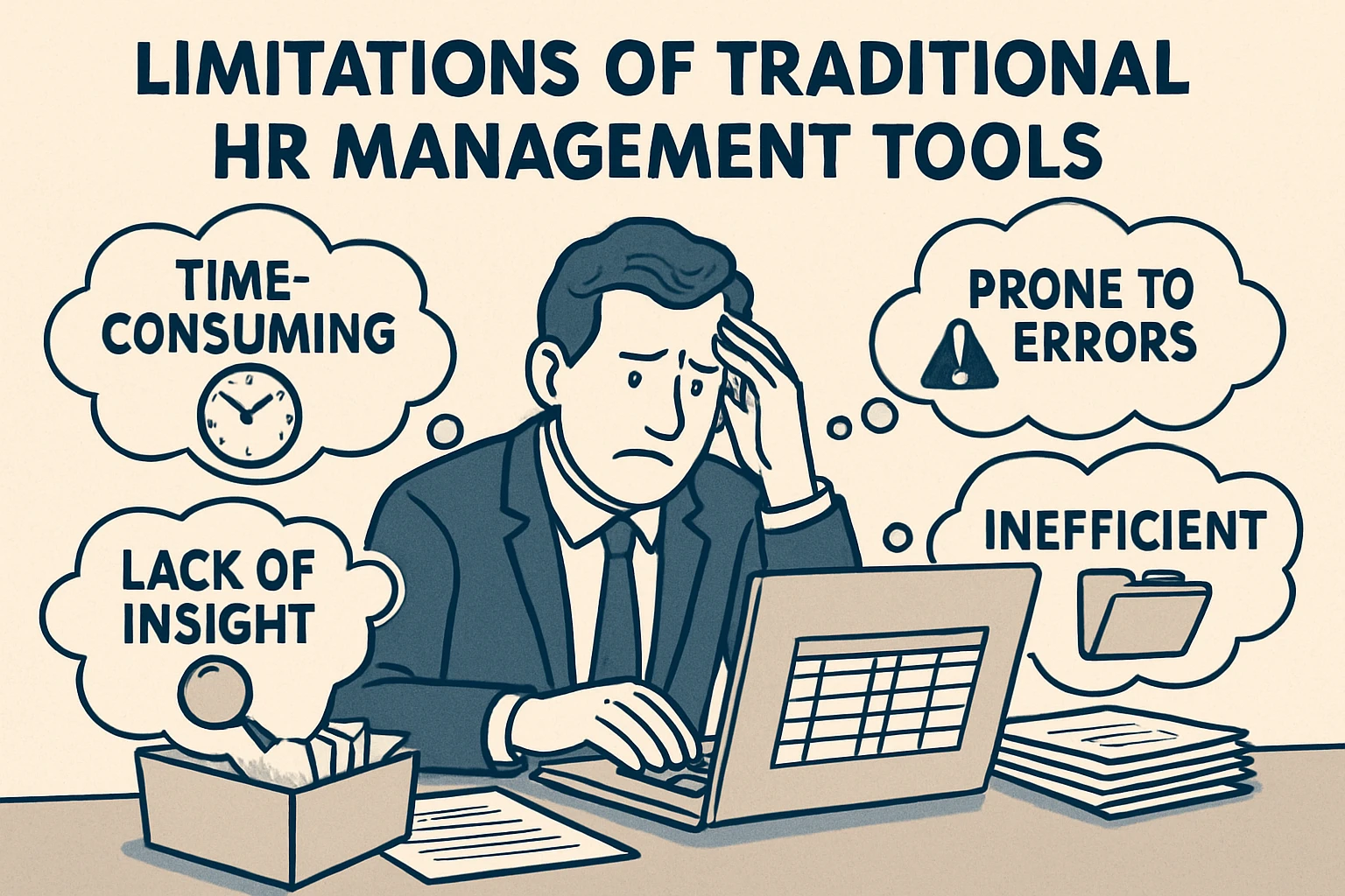 传统人事管理工具的局限性