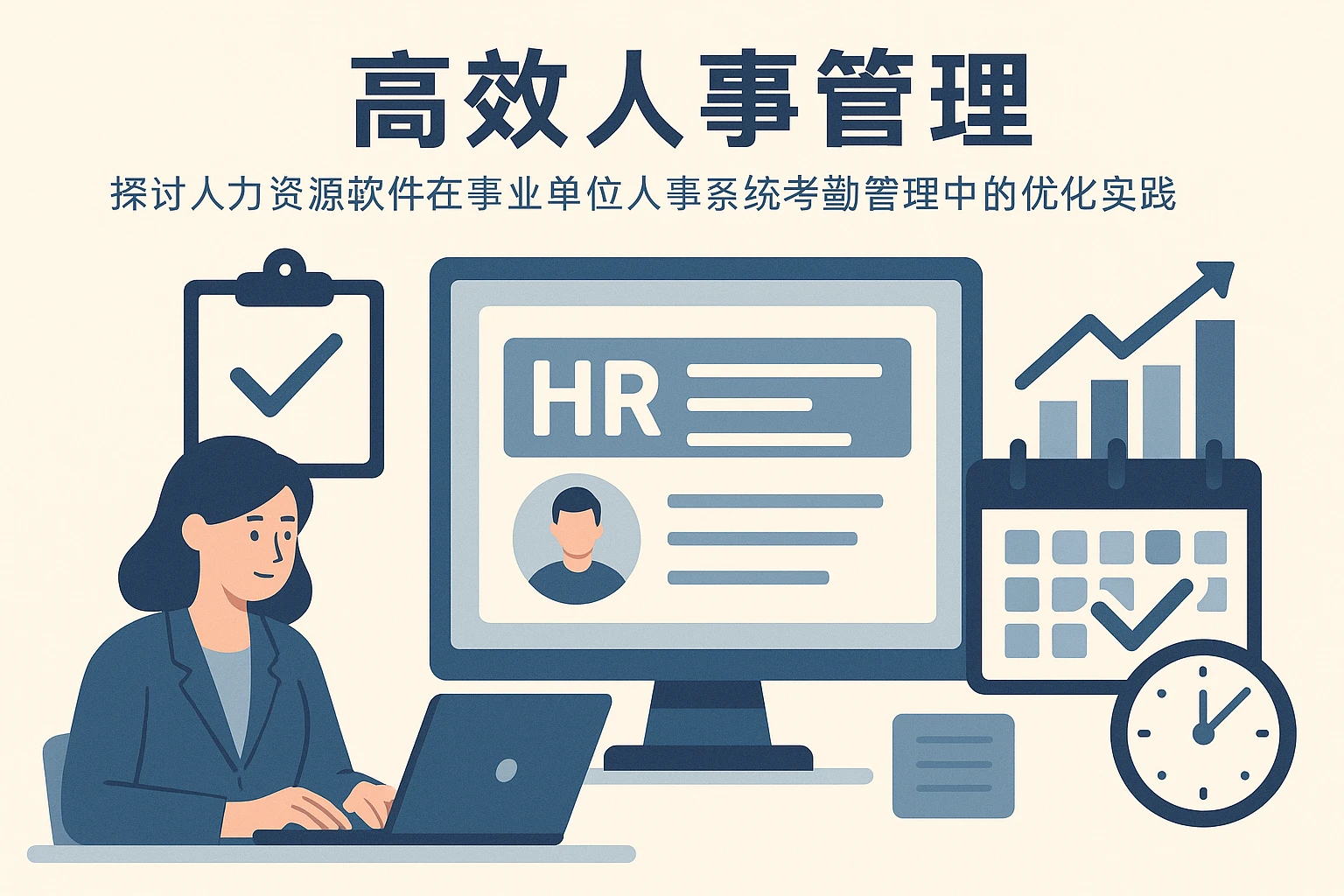 高效人事管理：探讨人力资源软件在事业单位人事系统考勤管理中的优化实践