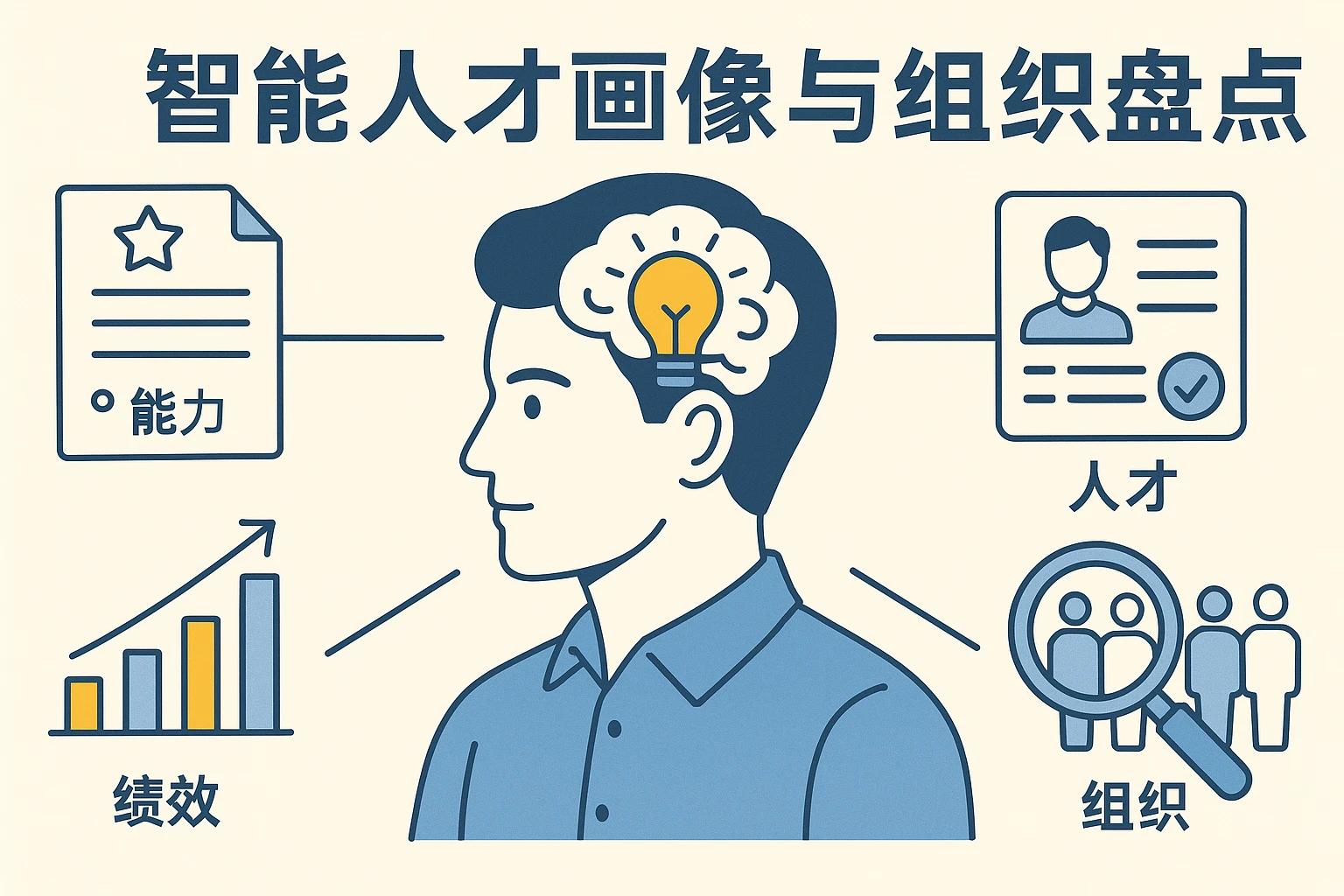 智能人才画像与组织盘点