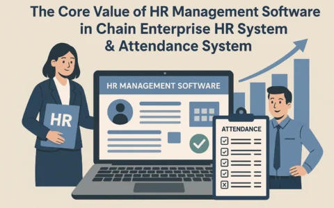 人事管理软件在连锁企业HR系统与考勤系统中的核心价值