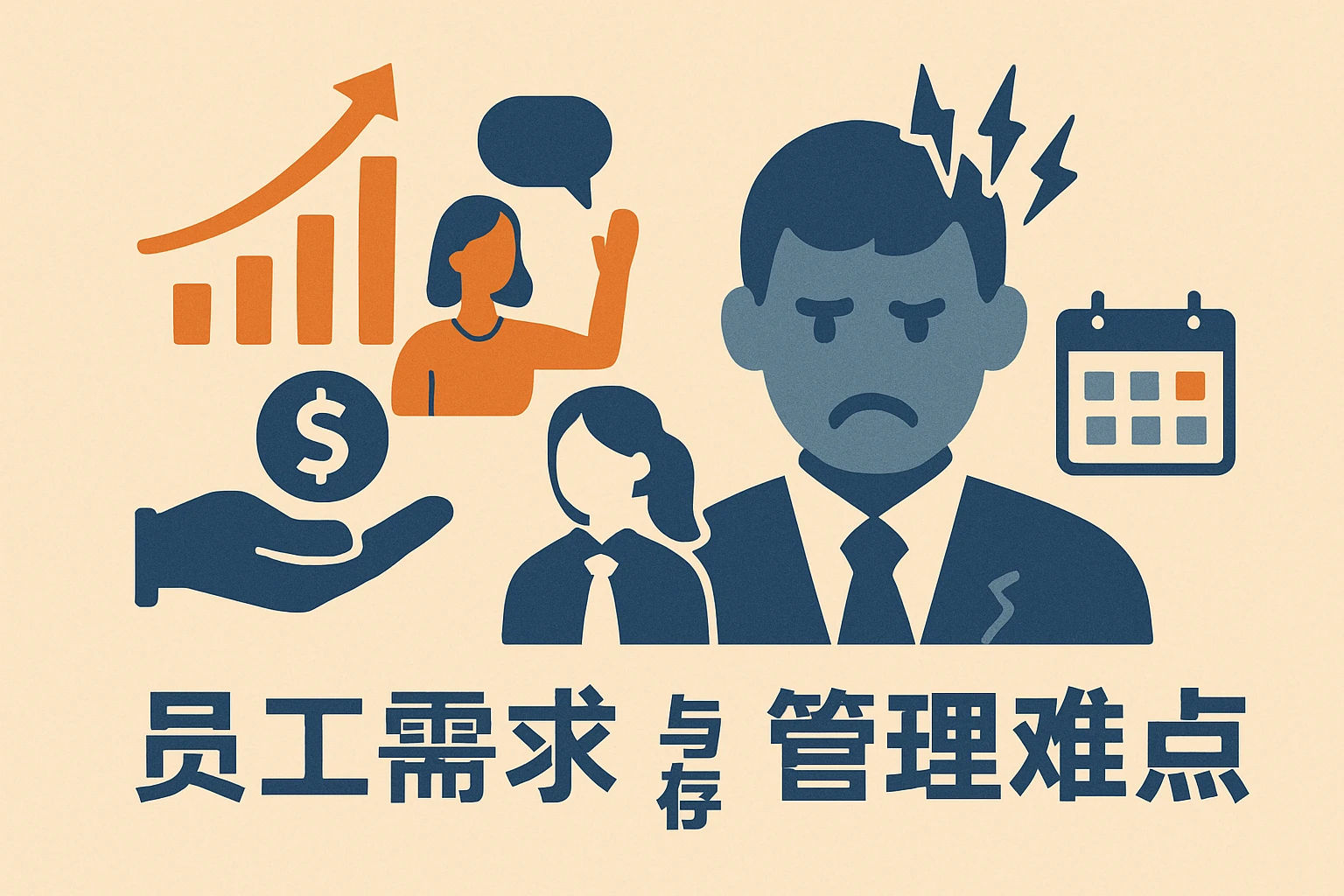 员工需求与管理难点并存