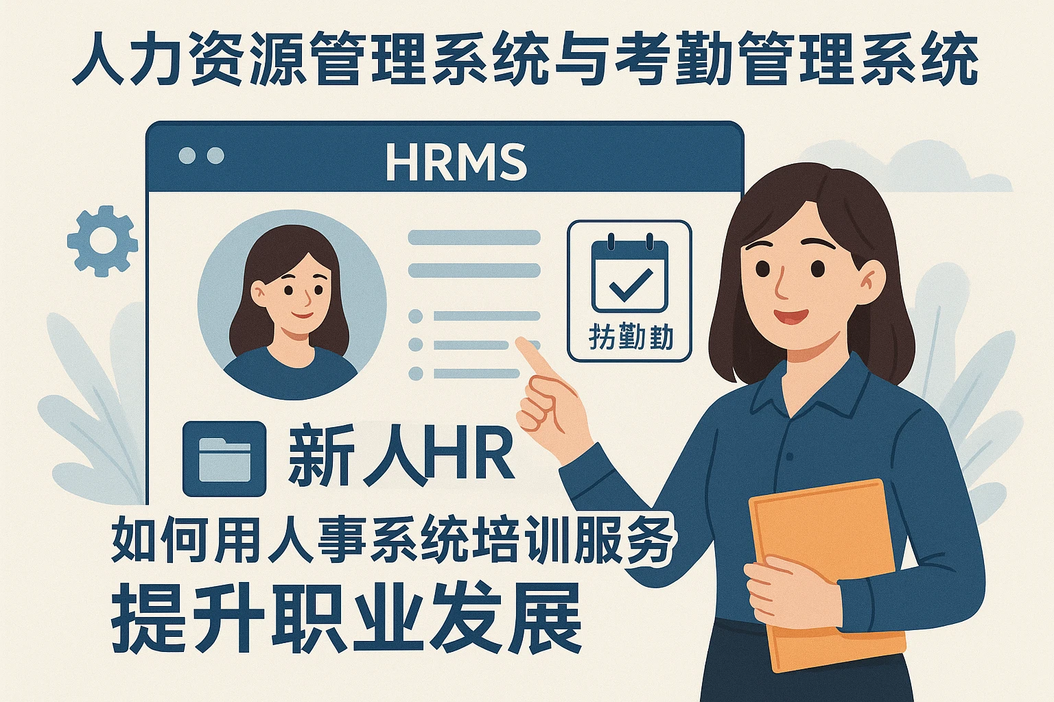 人力资源管理系统与考勤管理系统应用——新晋HR如何用人事系统培训服务提升职业发展