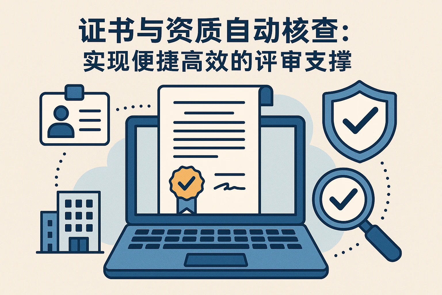 证书与资质自动核查：实现便捷高效的评审支撑