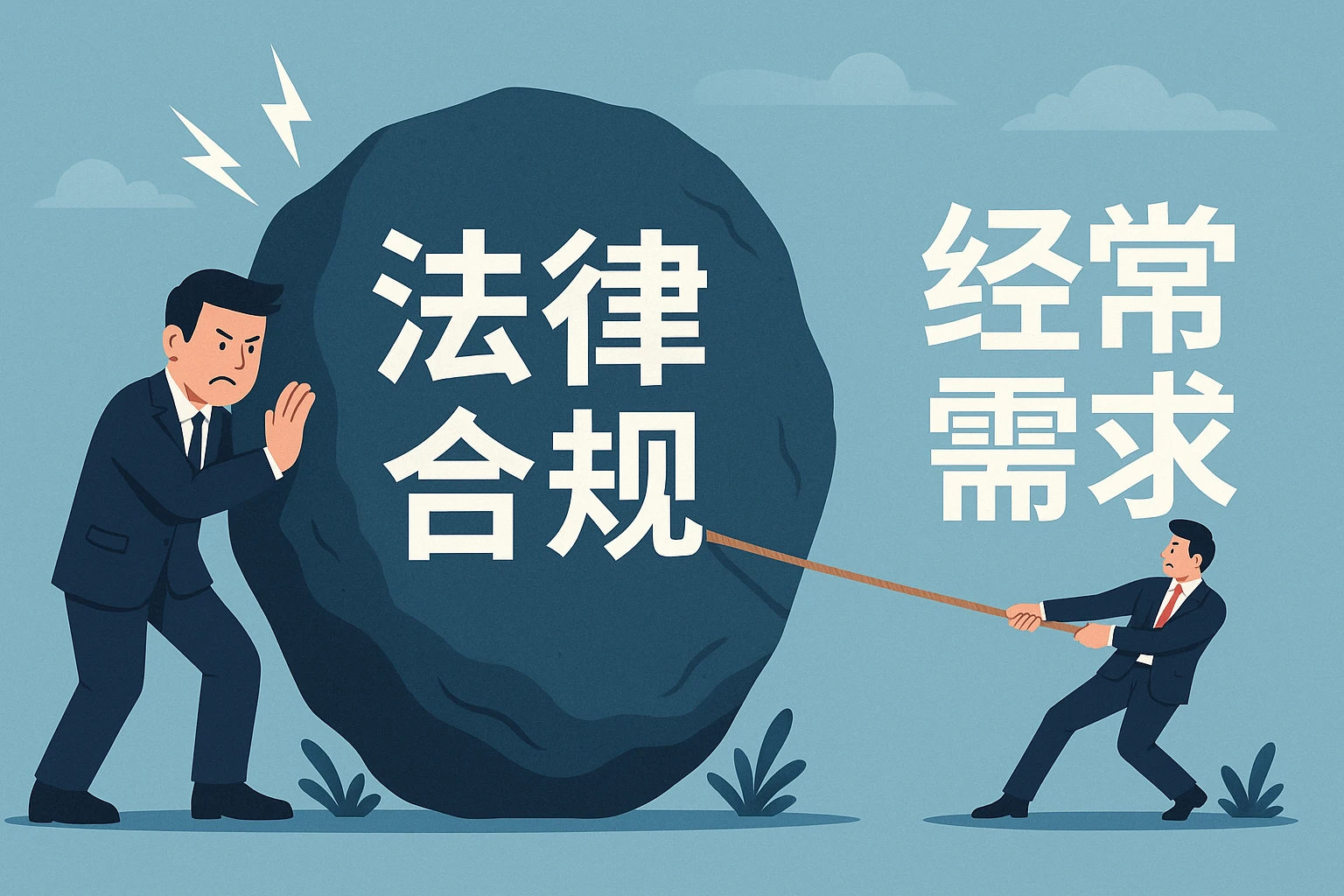 法律合规压力与经营需求的矛盾