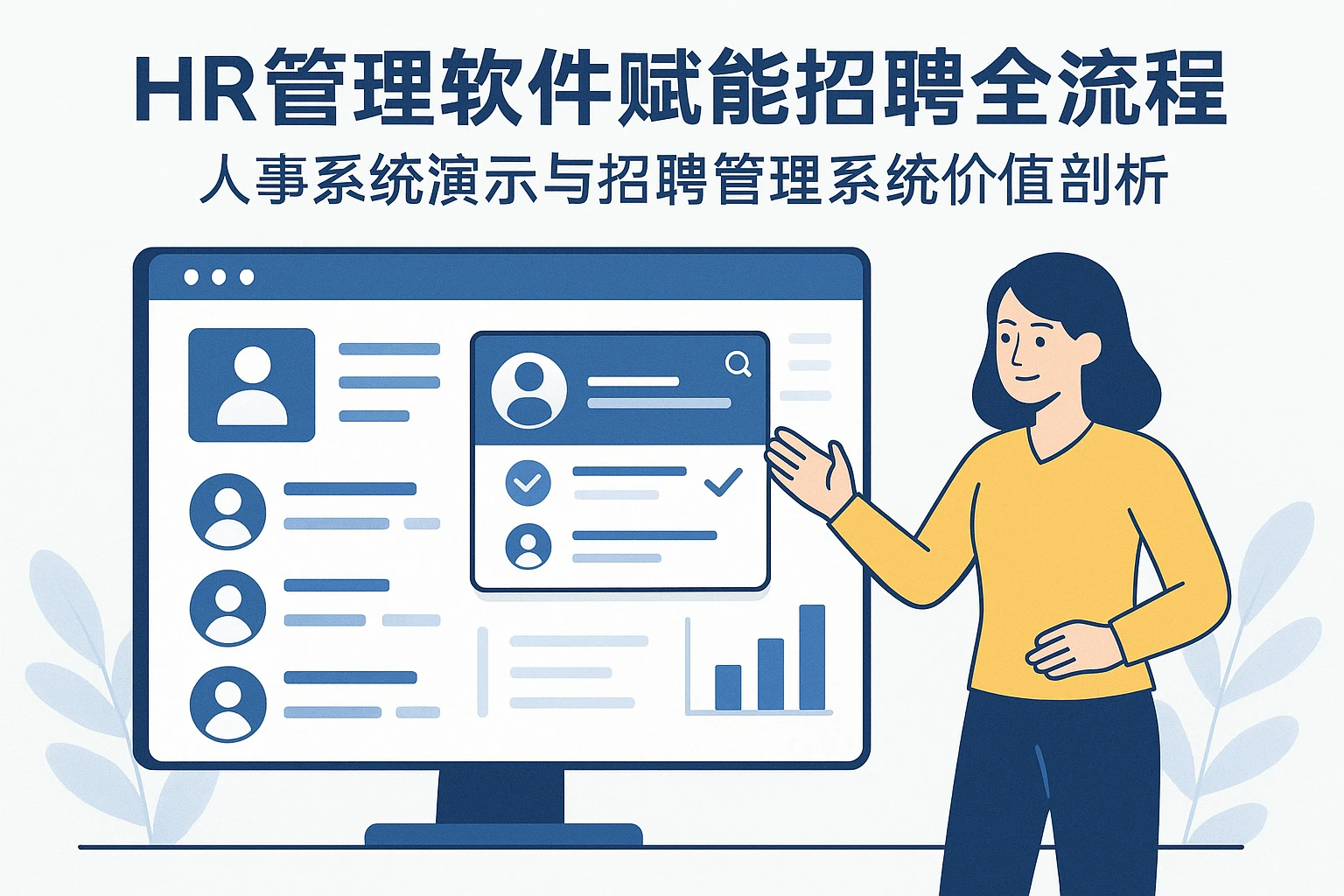 HR管理软件赋能招聘全流程：人事系统演示与招聘管理系统价值剖析
