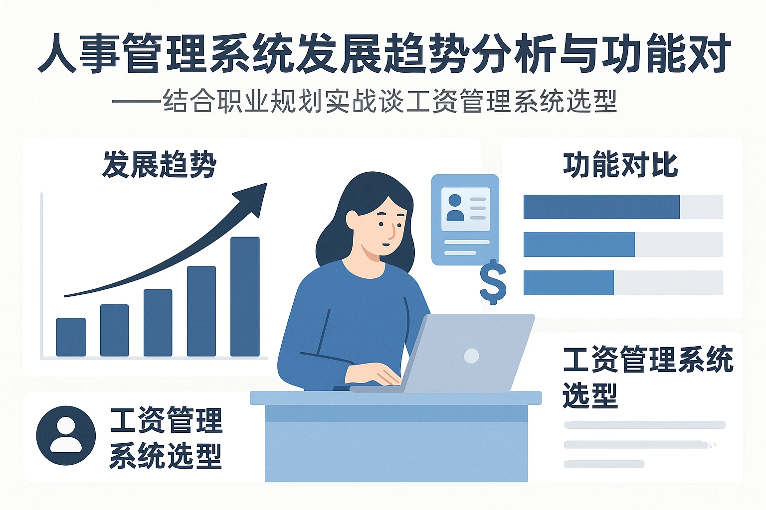 人事管理系统发展趋势分析与功能对比 —— 结合职业规划实战谈工资管理系统选型