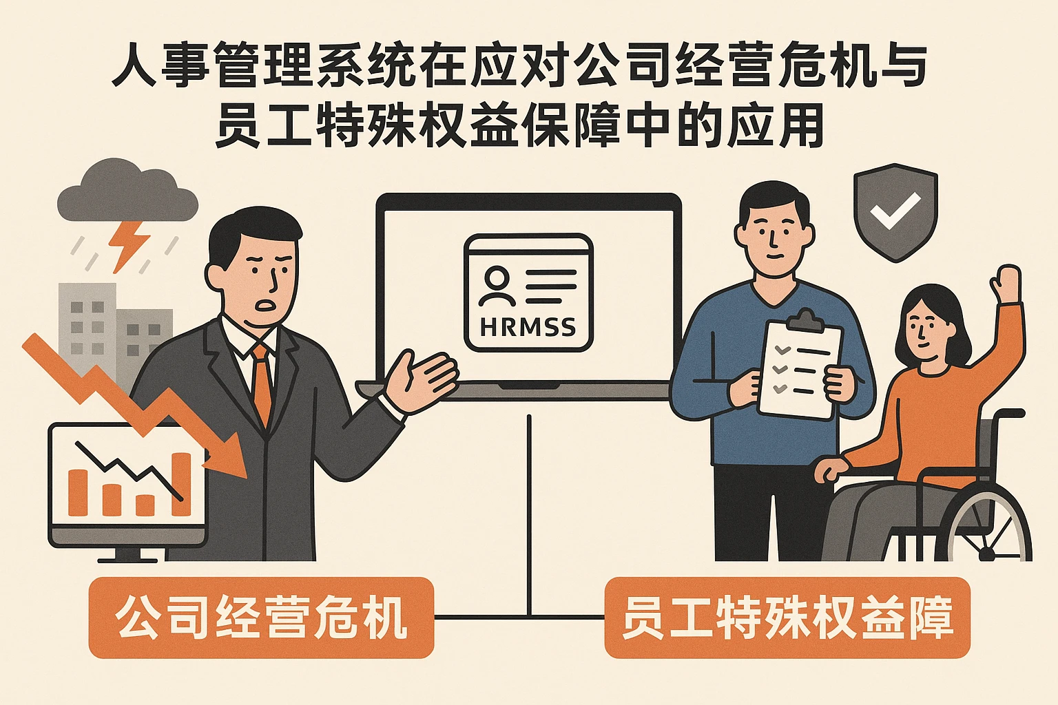 人事管理系统在应对公司经营危机与员工特殊权益保障中的应用