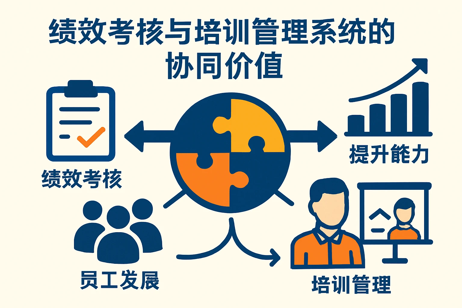 绩效考核与培训管理系统的协同价值