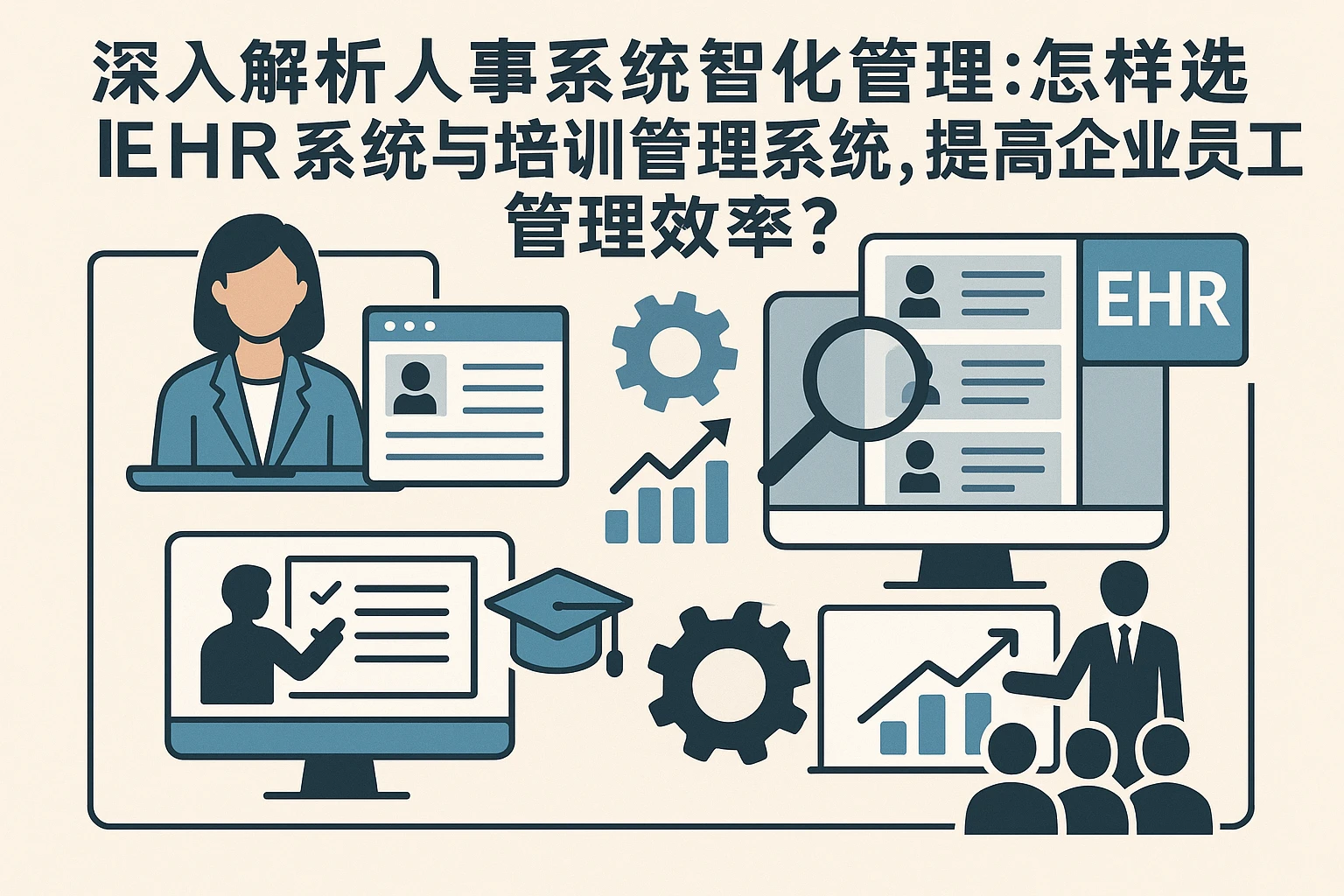 深入解析人事系统智能化管理：怎样选择EHR系统与培训管理系统，提高企业员工管理效率？