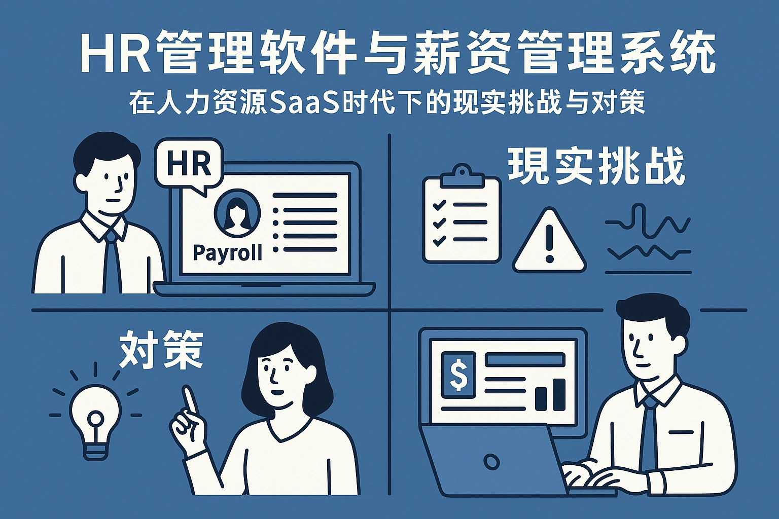HR管理软件与薪资管理系统在人力资源SaaS时代下的现实挑战与对策