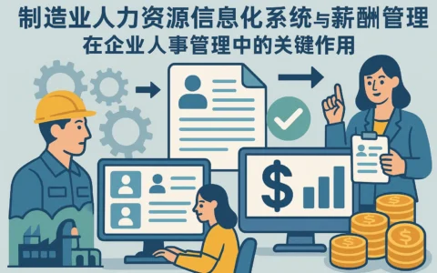 制造业人力资源信息化系统与薪酬管理系统在企业人事管理中的关键作用