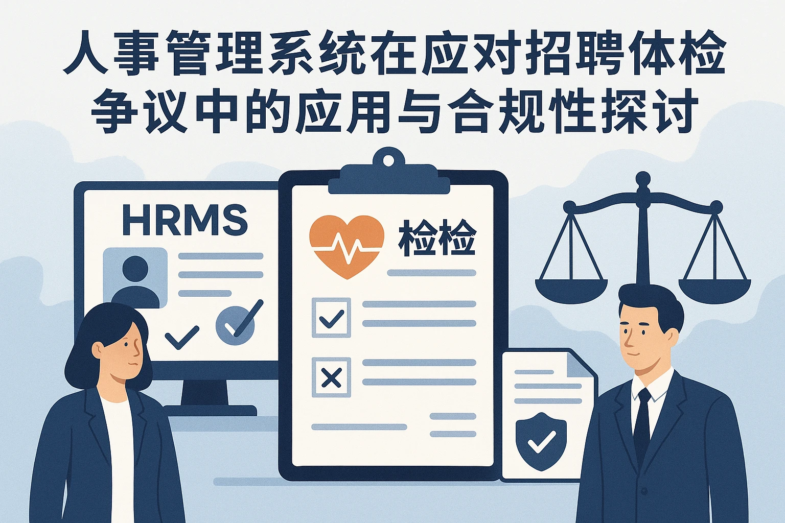 人事管理系统在应对招聘体检争议中的应用与合规性探讨