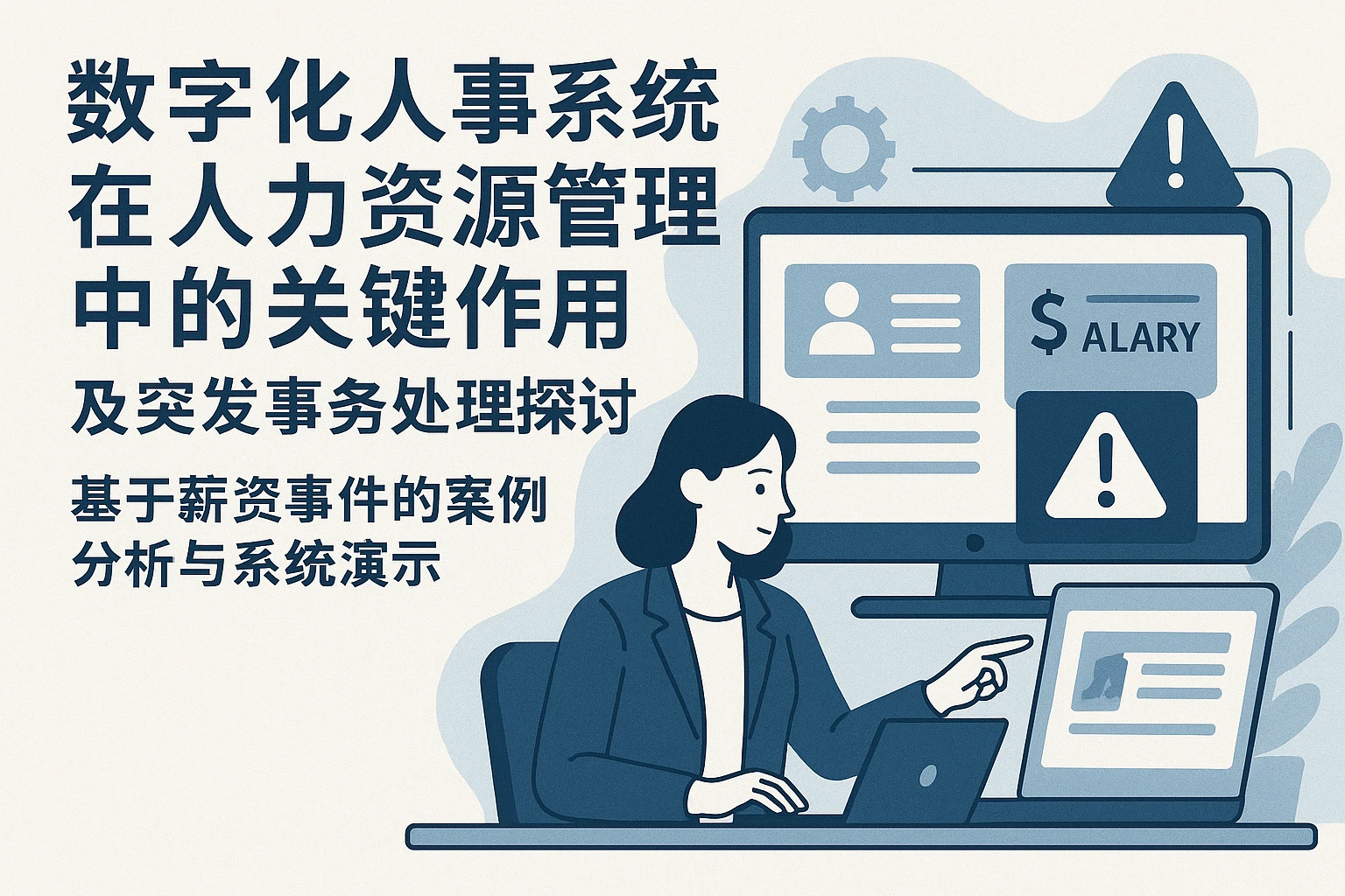 数字化人事系统在人力资源管理中的关键作用及突发事务处理探讨——基于薪资事件的案例分析与系统演示