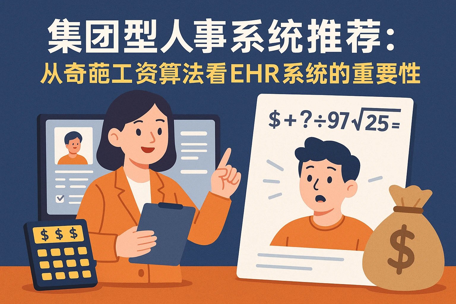 集团型人事系统推荐：从奇葩工资算法看EHR系统的重要性
