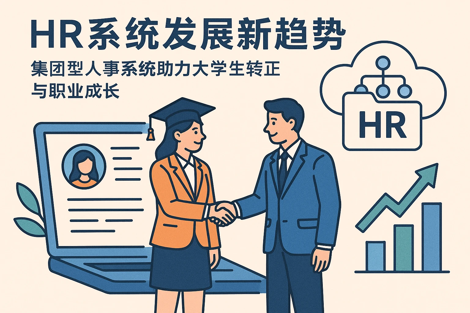 HR系统发展新趋势：集团型人事系统助力大学生转正与职业成长