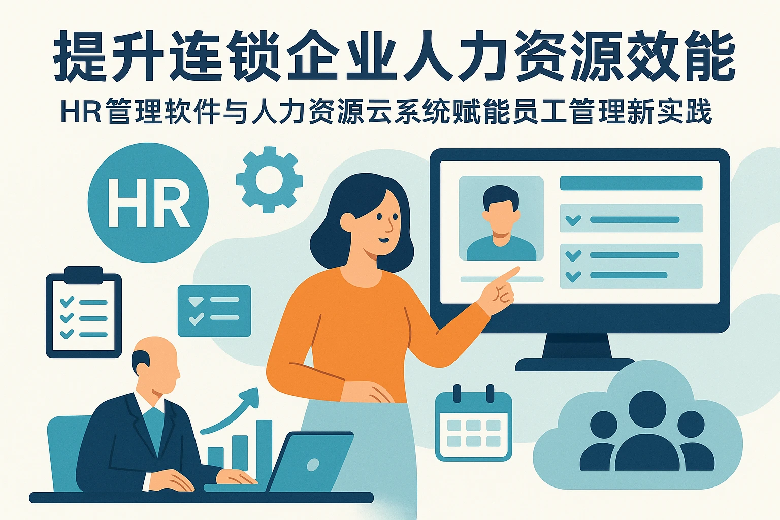提升连锁企业人力资源效能：HR管理软件与人力资源云系统赋能员工管理新实践