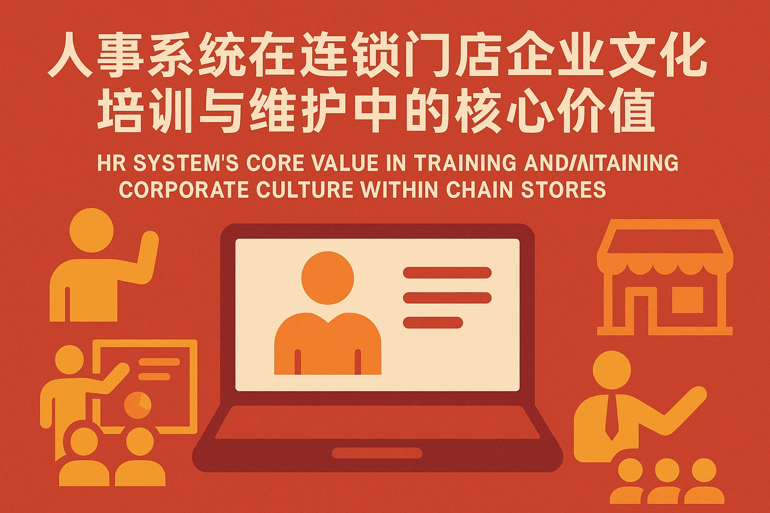 人事系统在连锁门店企业文化培训与维护中的核心价值