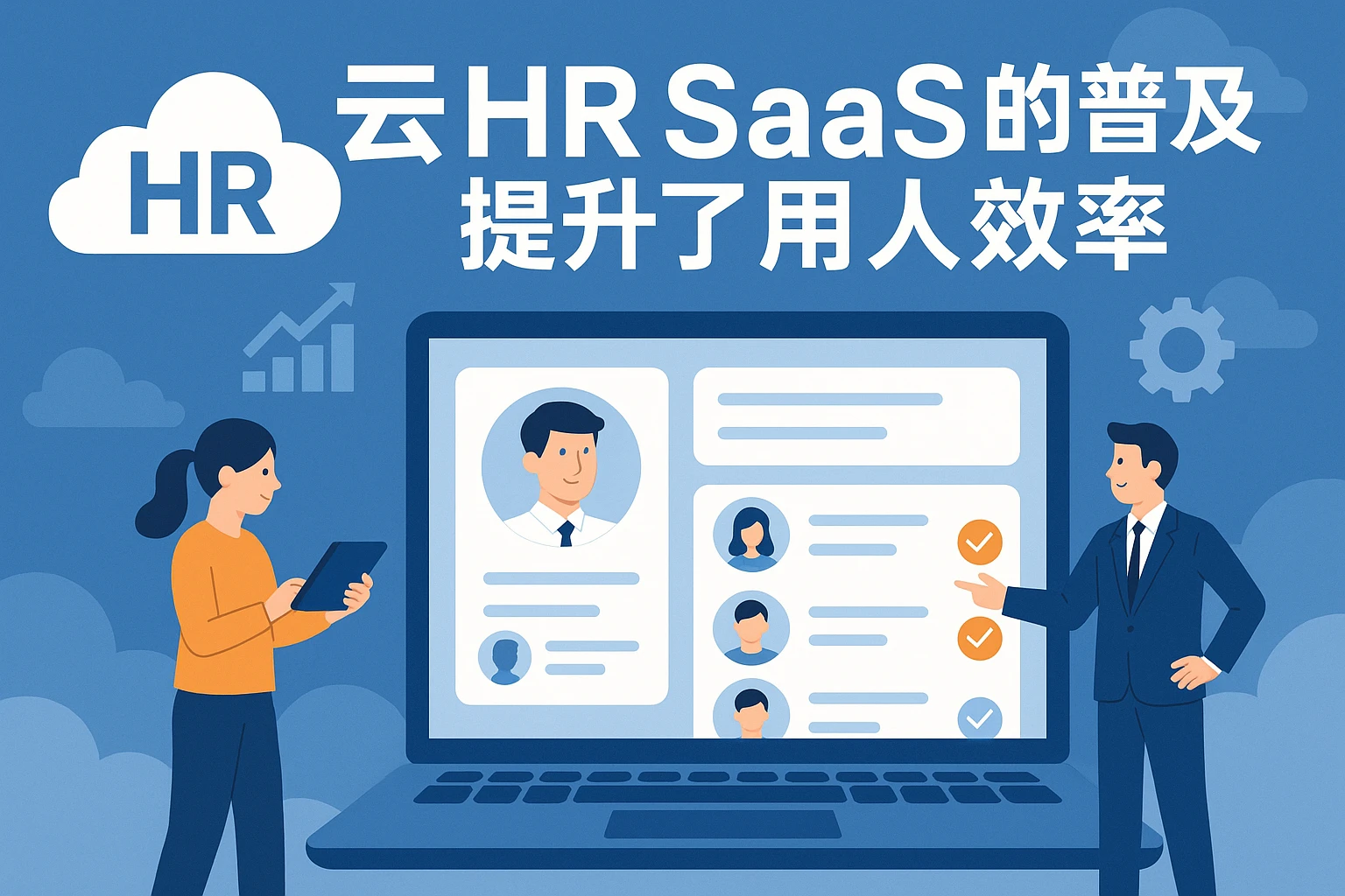 云HR SaaS的普及提升了用人效率