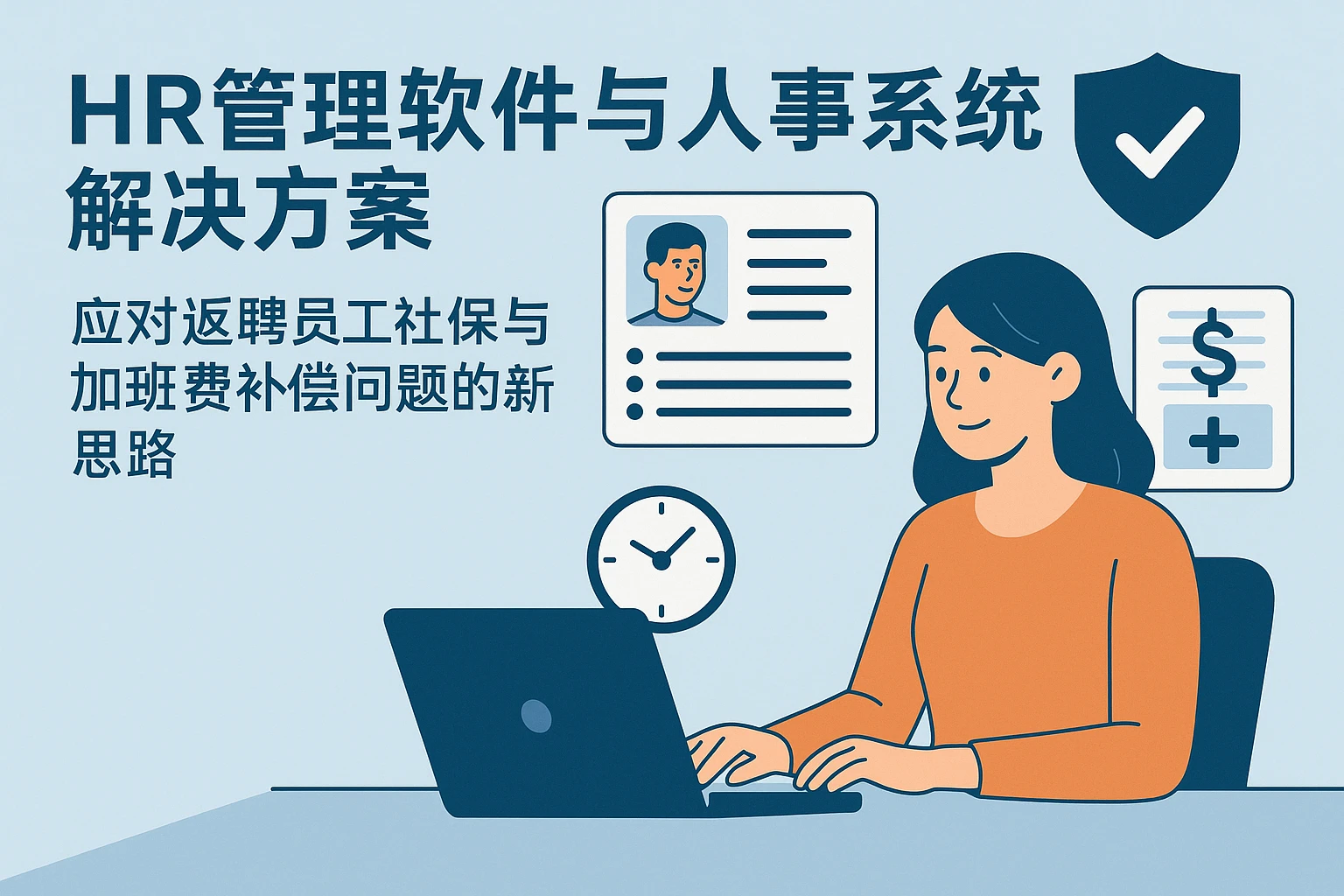 HR管理软件与人事系统解决方案：应对返聘员工社保与加班费补偿问题的新思路