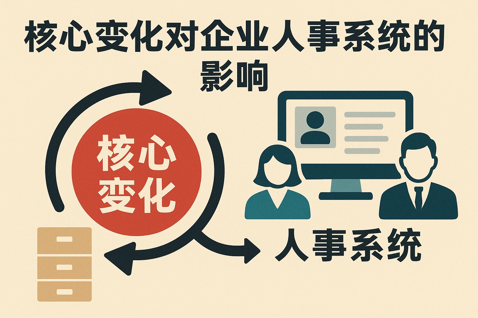 核心变化对企业人事系统的影响