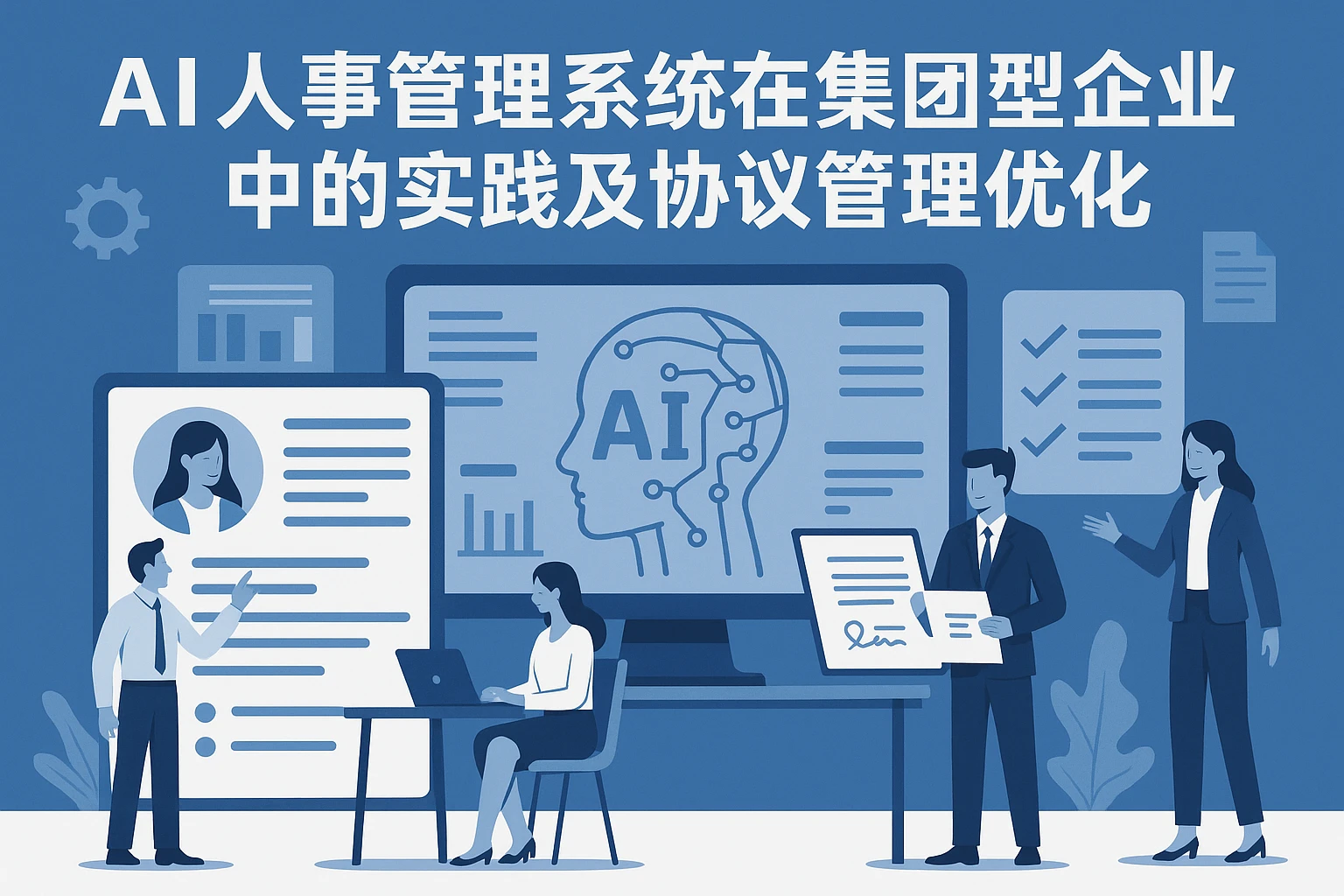 AI人事管理系统在集团型企业中的实践及协议管理优化