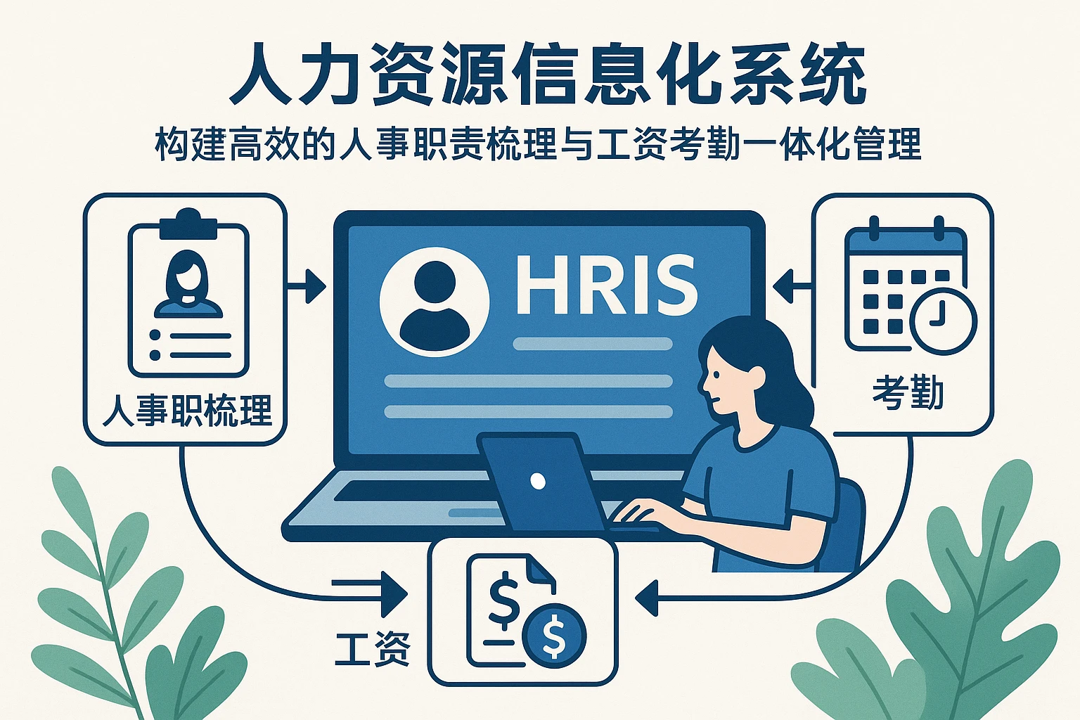 人力资源信息化系统：构建高效的人事职责梳理与工资考勤一体化管理