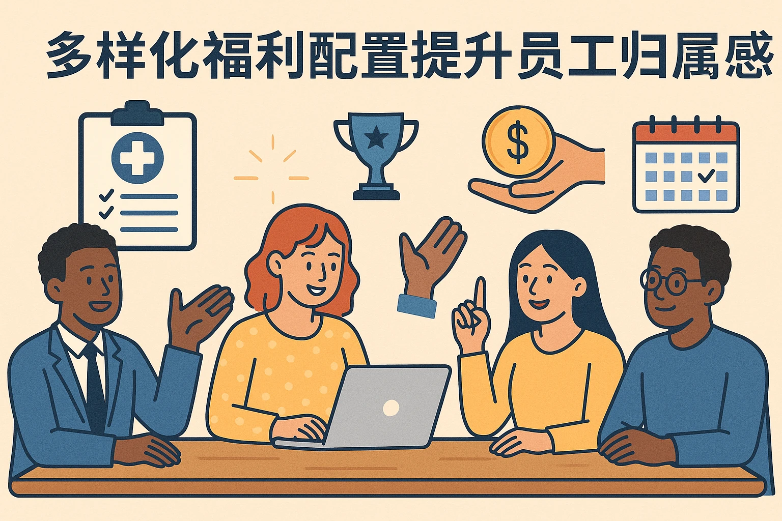 多样化福利配置提升员工归属感