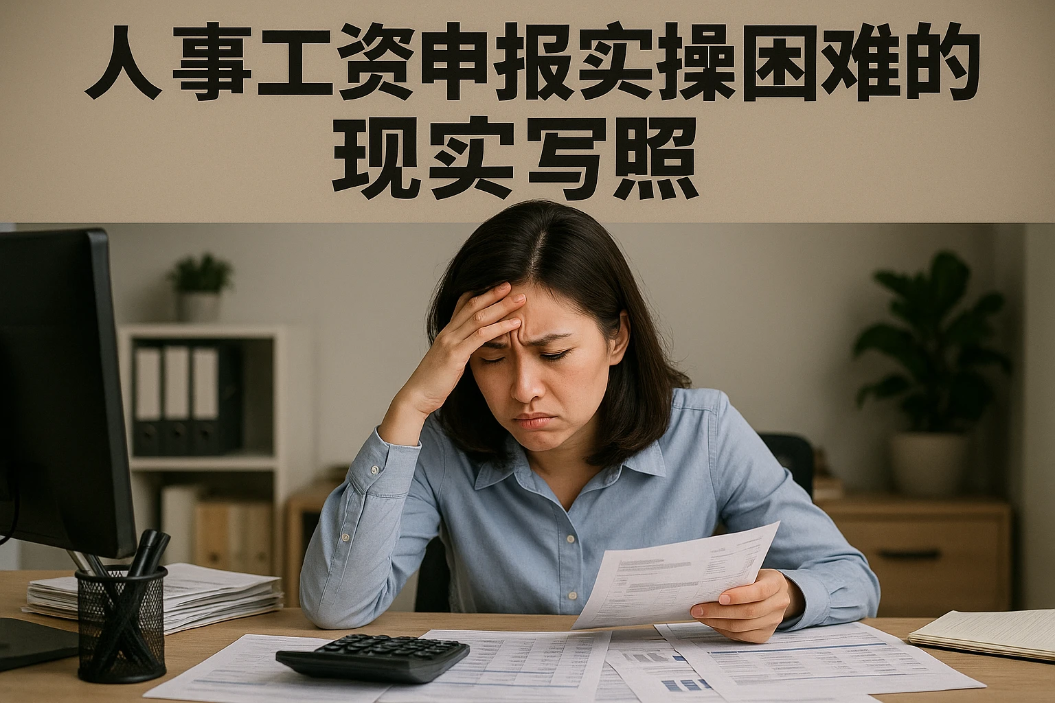 人事工资申报实操困难的现实写照