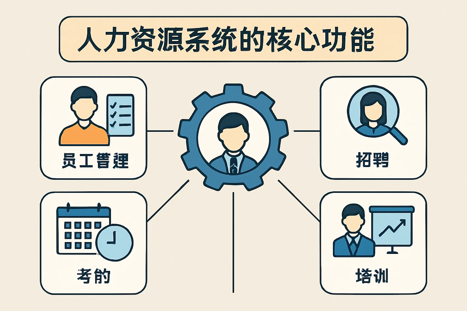 人力资源系统的核心功能