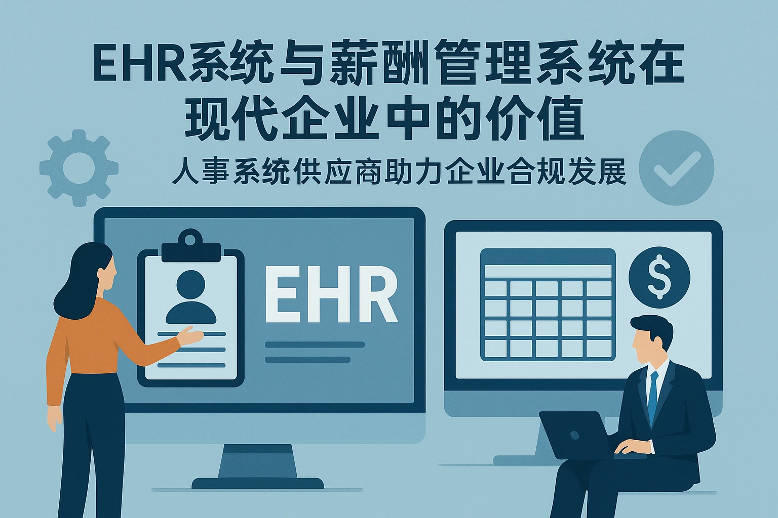 EHR系统与薪酬管理系统在现代企业中的价值 —— 人事系统供应商助力企业合规发展