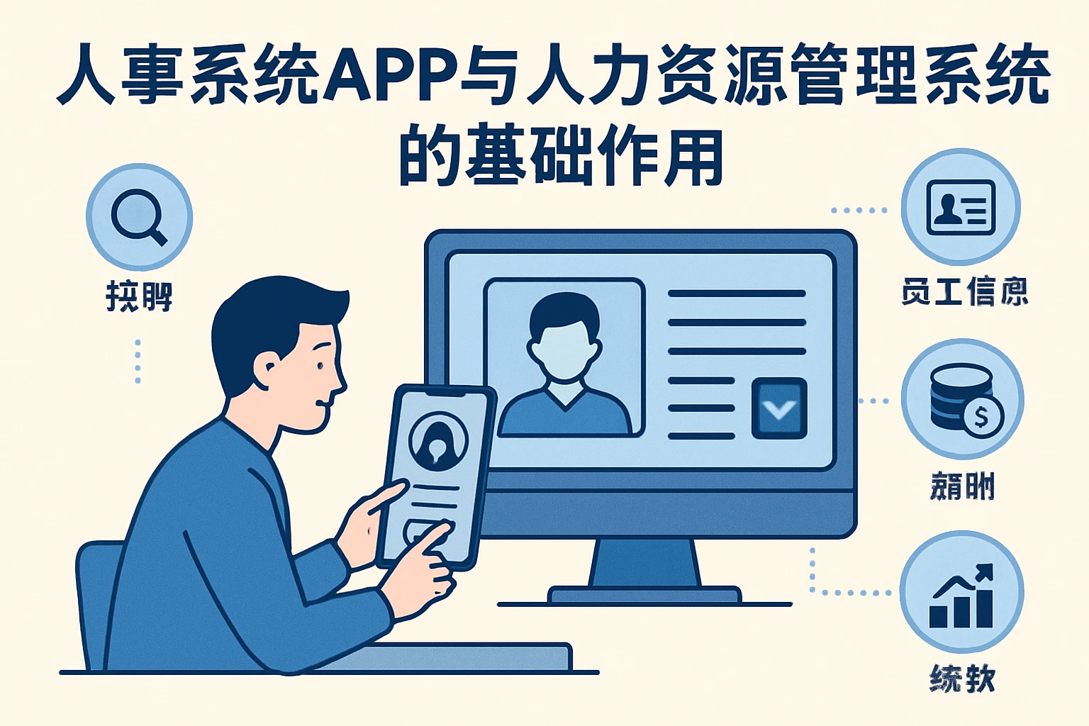 人事系统APP与人力资源管理系统的基础作用