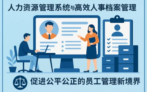 人力资源管理系统与高效人事档案管理系统——促进公平公正的员工管理新境界