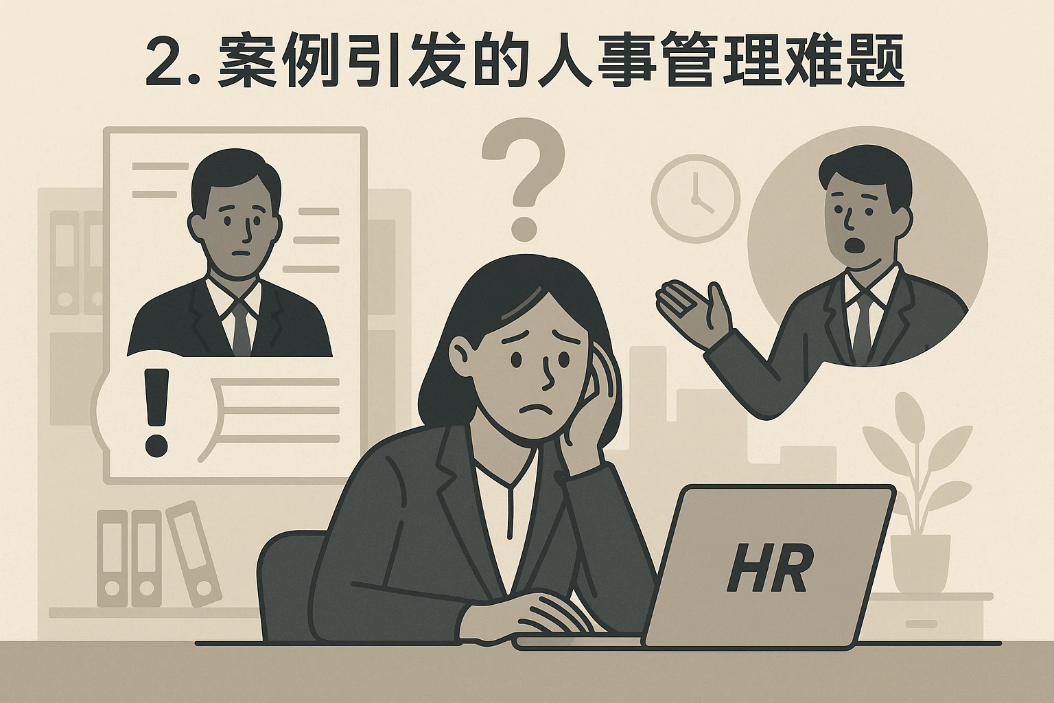 2. 案例引发的人事管理难题