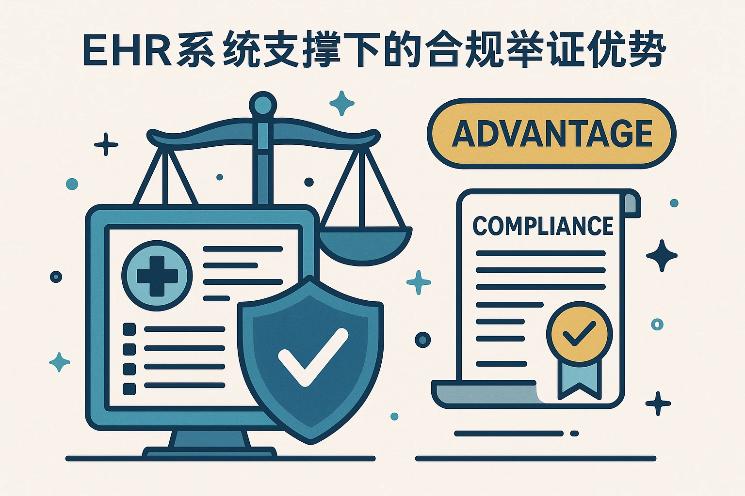 EHR系统支撑下的合规举证优势