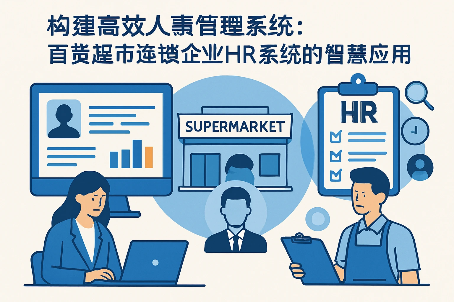 构建高效人事管理系统：百货超市连锁企业HR系统的智慧应用