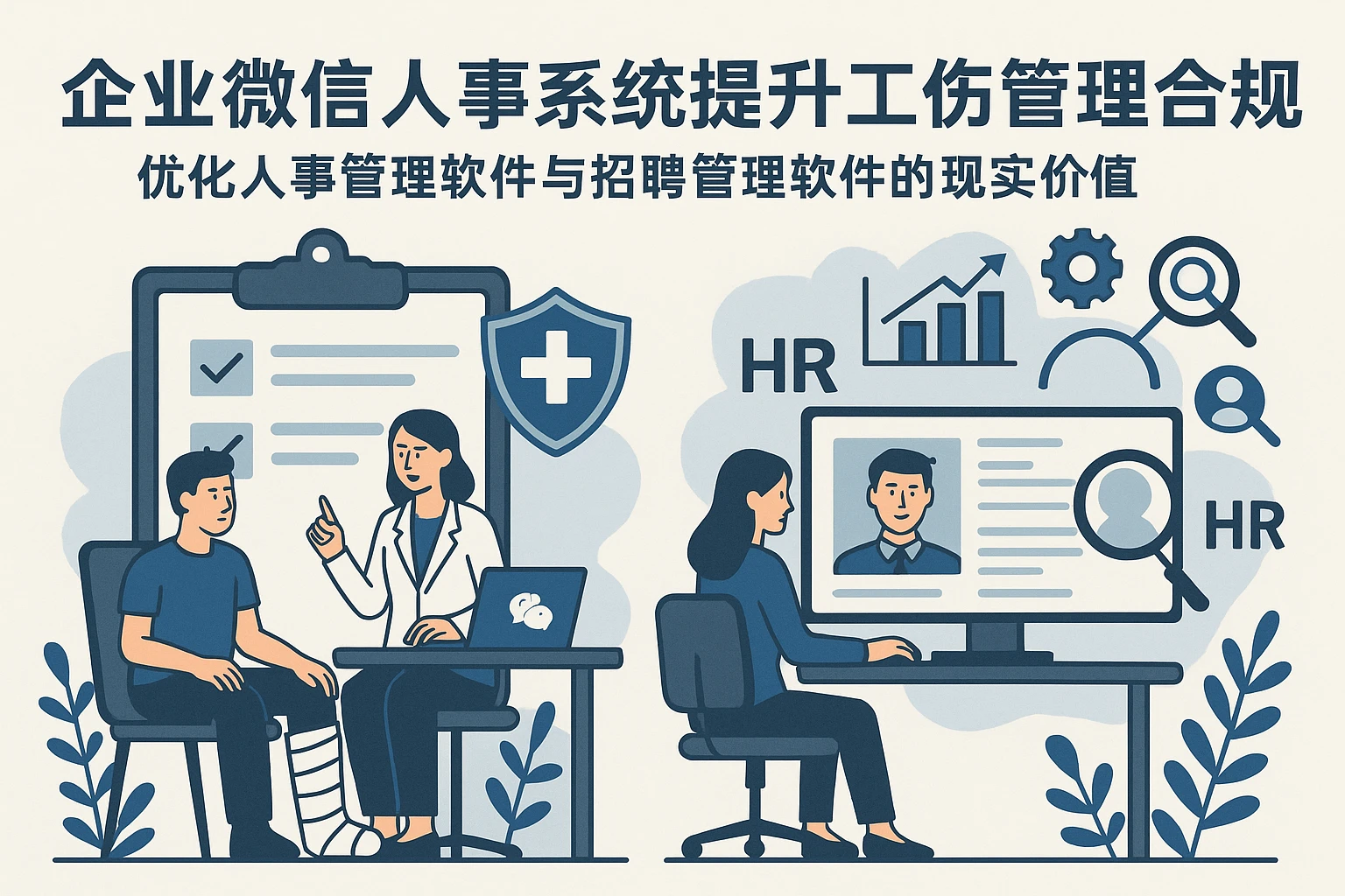 企业微信人事系统提升工伤管理合规性——优化人事管理软件与招聘管理软件的现实价值