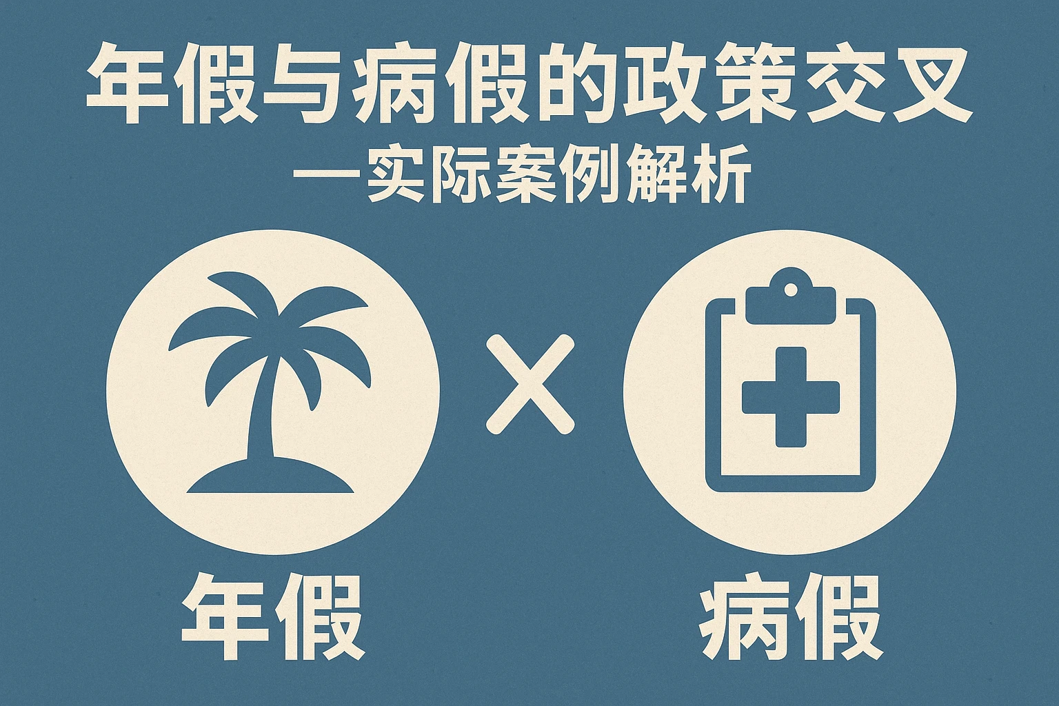 年假与病假的政策交叉——实际案例解析