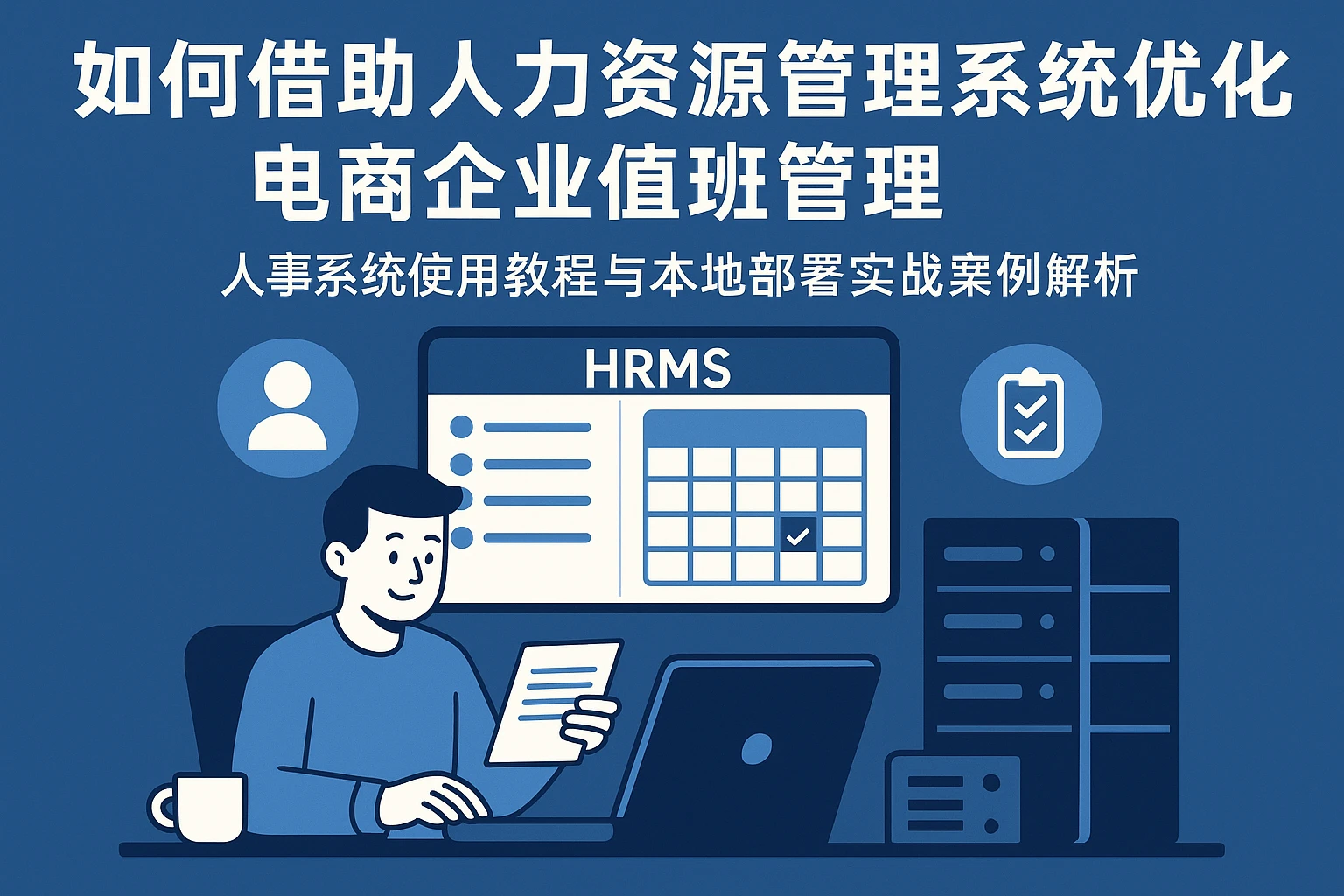 如何借助人力资源管理系统优化电商企业值班管理——人事系统使用教程与本地部署实战案例解析