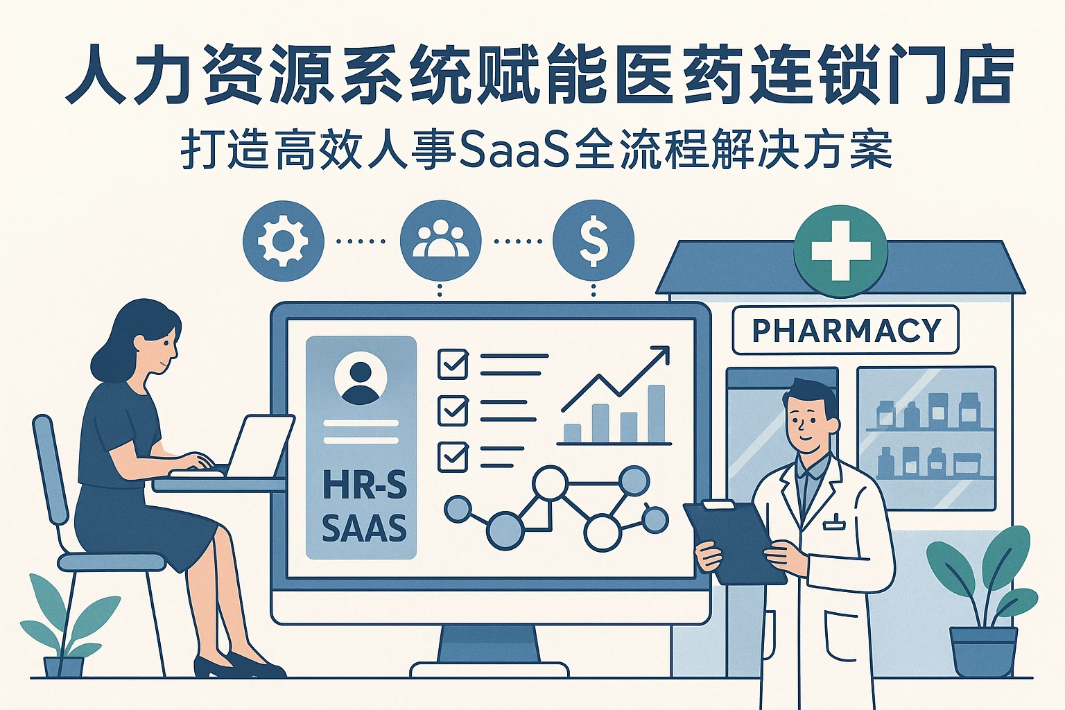 人力资源系统赋能医药连锁门店：打造高效人事SaaS全流程解决方案