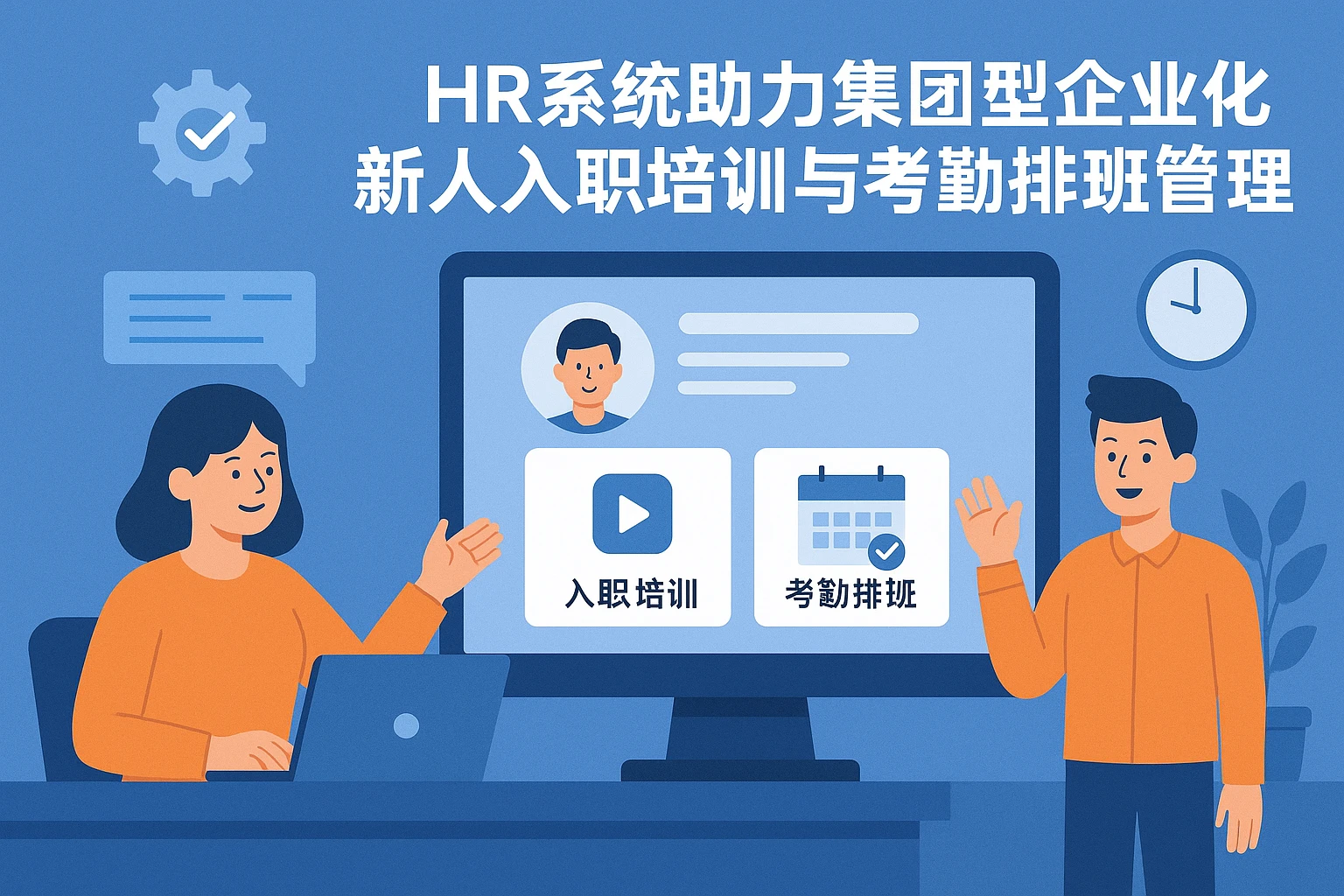 HR系统助力集团型企业优化新人入职培训与考勤排班管理