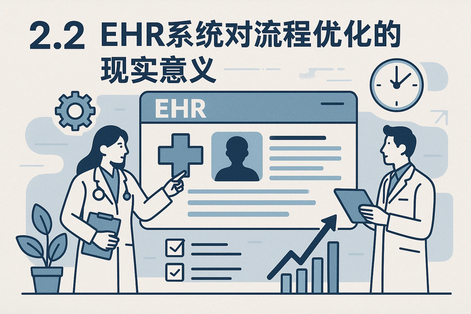 2.2 EHR系统对流程优化的现实意义