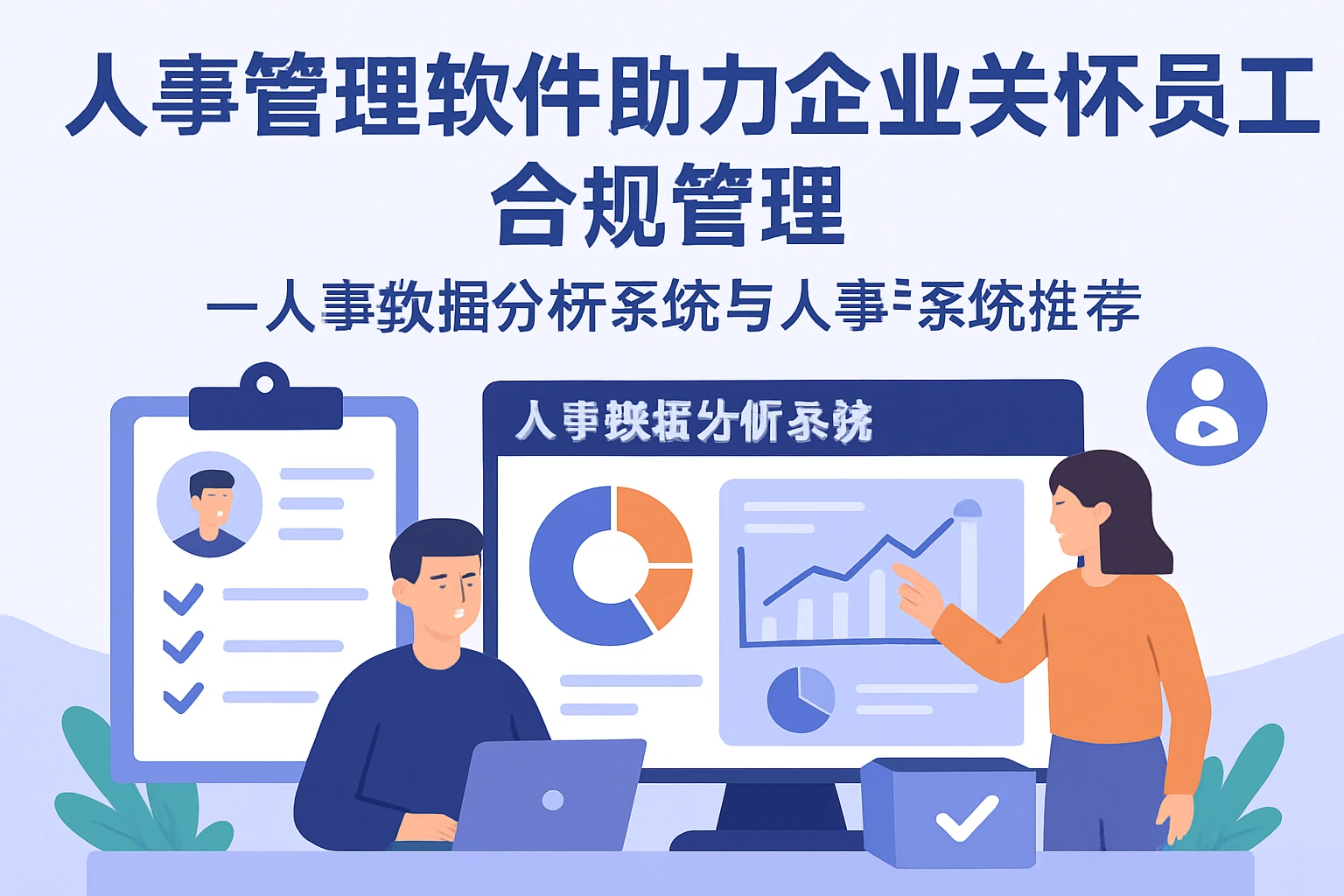 人事管理软件助力企业关怀员工合规管理——人事数据分析系统与人事系统推荐