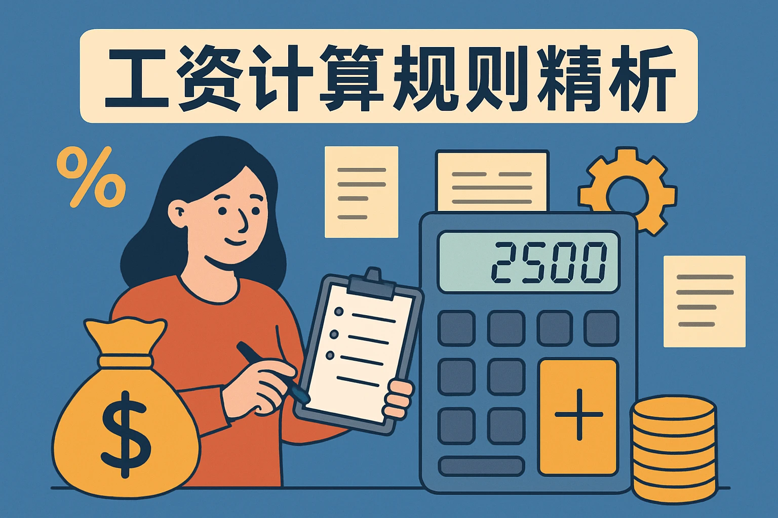 工资计算规则精析