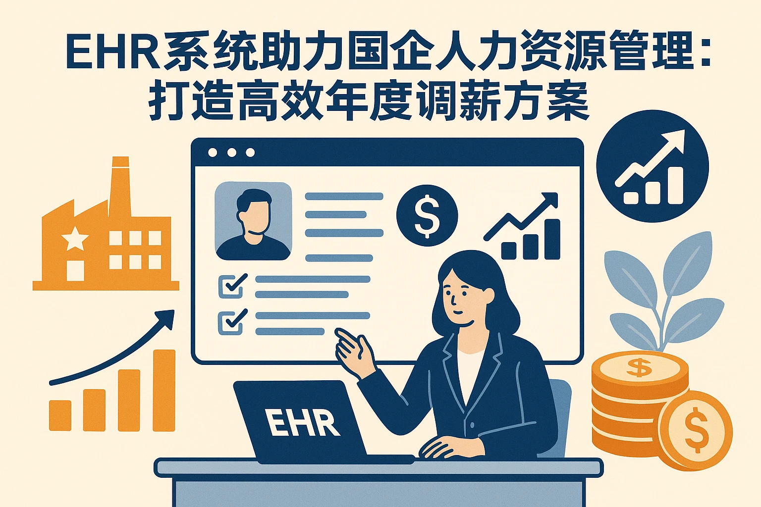 EHR系统助力国企人力资源管理：打造高效年度调薪方案