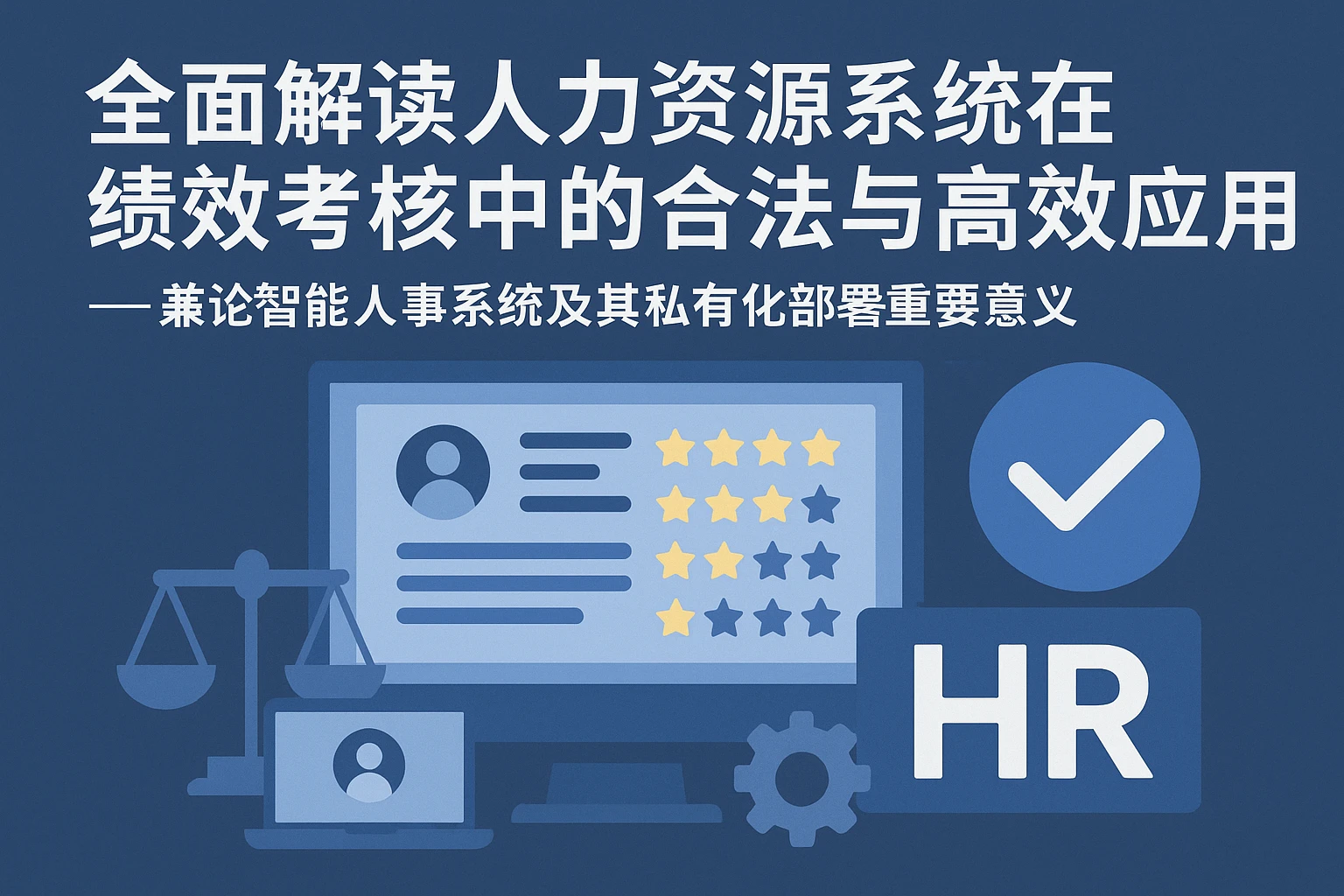 全面解读人力资源系统在绩效考核中的合法与高效应用 —— 兼论智能人事系统及其私有化部署的重要意义