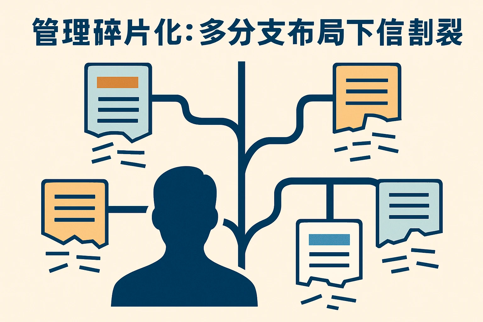 管理碎片化：多分支布局下的信息割裂